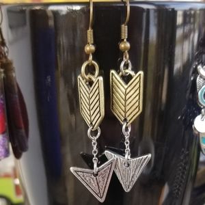 Arrow Boho Earrings Handmade